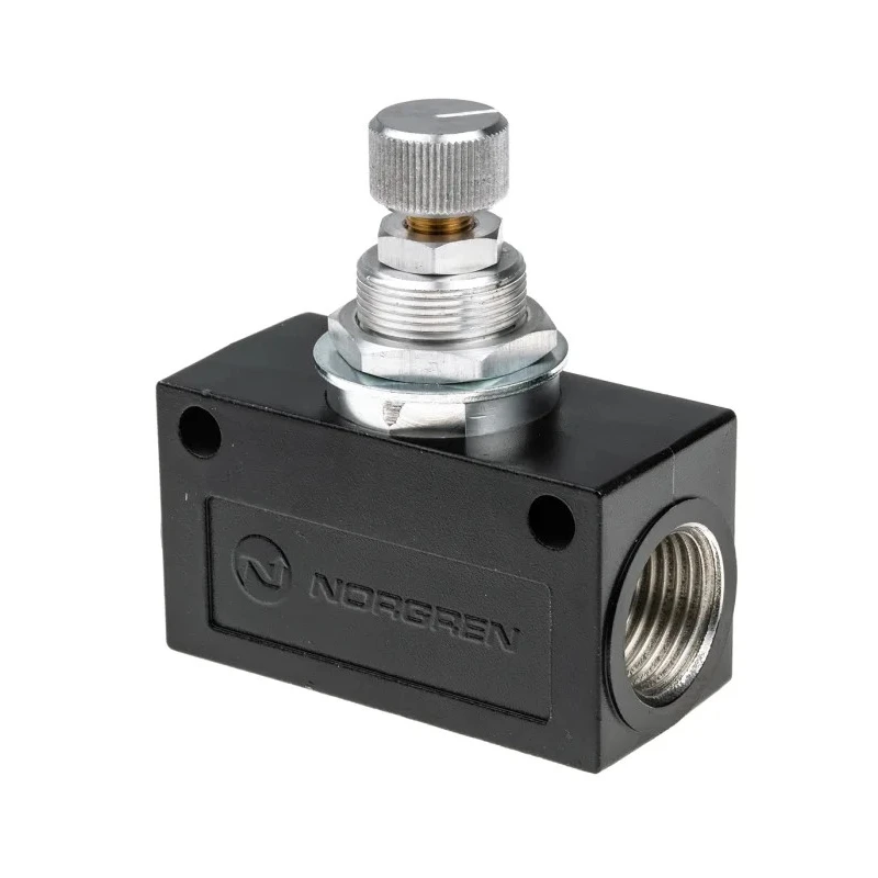 Norgren T1000 Series Flow Regulator Uni-Directional Threaded Flow Regulator, Operating Pressure 1-10 bar, Port T1000C4800