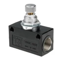 Norgren T1000 Series Flow Regulator Uni-Directional Threaded Flow Regulator, Operating Pressure 1-10 bar, Port T1000C4800
