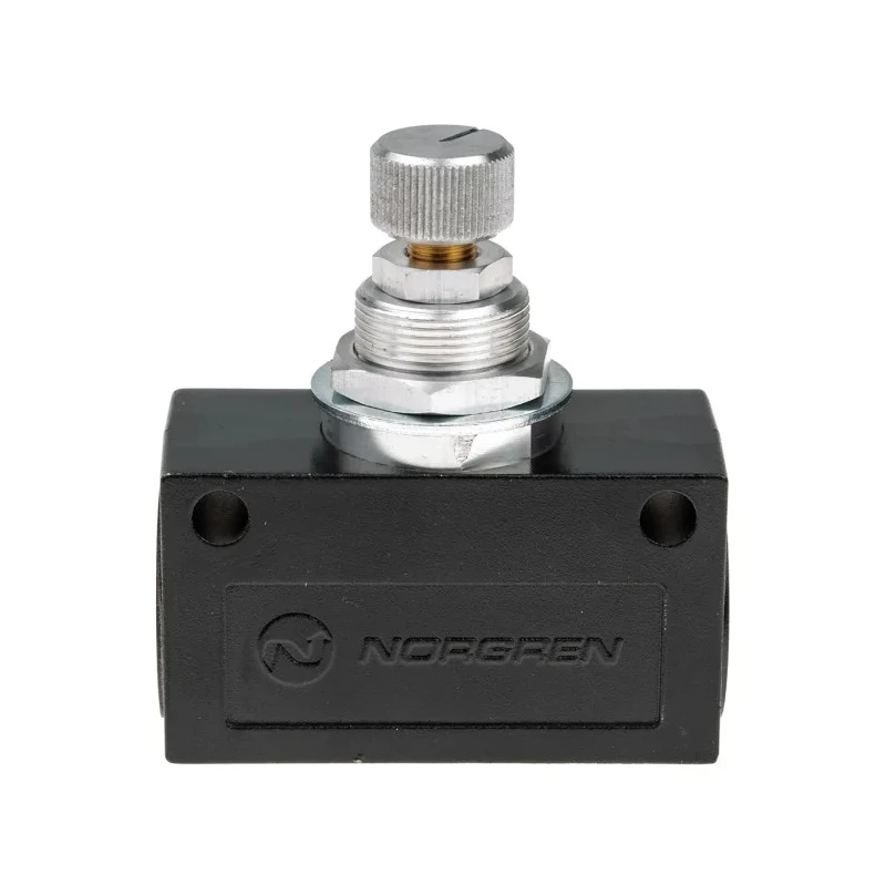 Norgren T1000 Series Flow Regulator Uni-Directional Threaded Flow Regulator, Operating Pressure 1-10 bar, Port T1000C4800