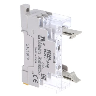 Omron Relay Socket 10 Way 24V DC Screw Terminal DIN Rail Mount P7SA-10F-ND DC24