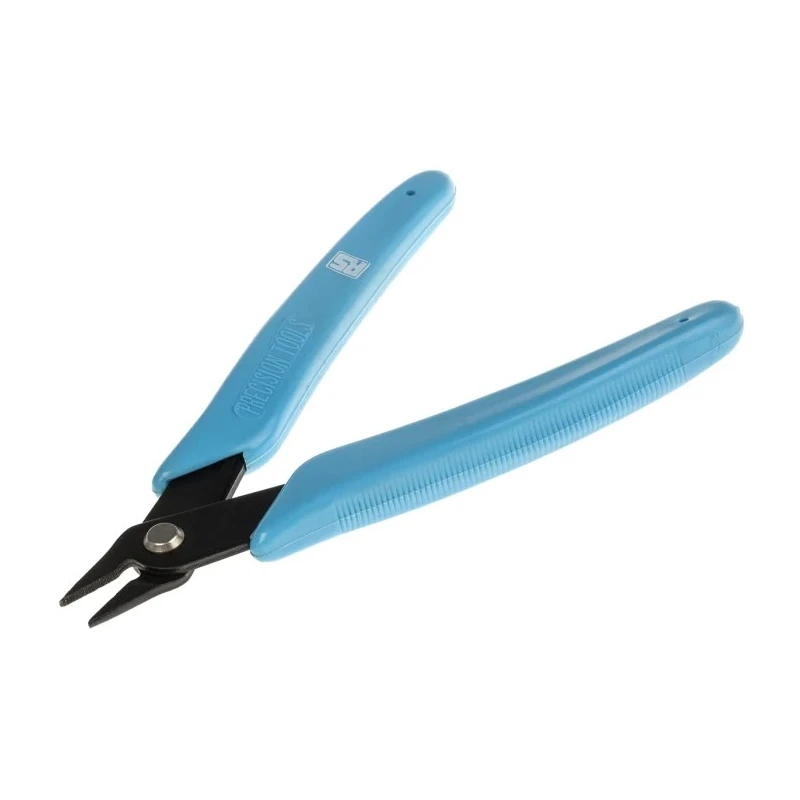 RS PRO Thin Nose Pliers Soft Grip Handle Carbon Steel Chemically Blackened 130mm 548-170