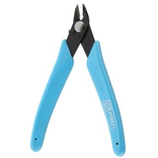 RS PRO Angle Cable Cutter with 10mm Jaw Width, 130mm Overall Length, Carbon Steel Jaw, PVC Handle 548-164