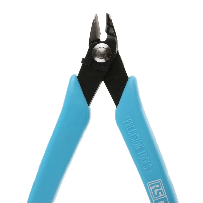 RS PRO Angle Cable Cutter with 10mm Jaw Width, 130mm Overall Length, Carbon Steel Jaw, PVC Handle 548-164