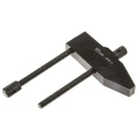 RS PRO 75 mm x 44 mm Toolmakers Clamp Steel Chemically Blackened Finish 549-274