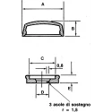 RS PRO 50 piece Polypropylene Dome Cap & Cup Washer Kit 549-117