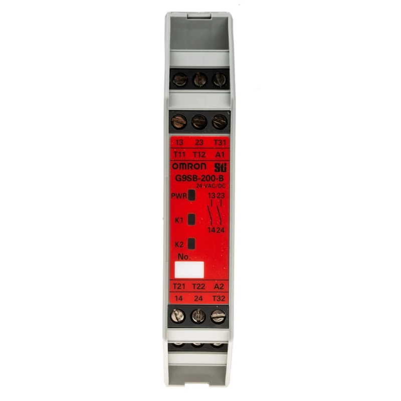 Omron Safety Relay 24V AC/DC Supply Voltage, 2 Safety Contacts, Automatic Reset, IP67 Rated G9SB