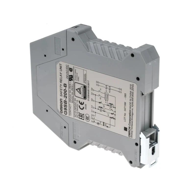 Omron Safety Relay 24V AC/DC Supply Voltage, 2 Safety Contacts, Automatic Reset, IP67 Rated G9SB