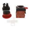 Omron Emergency Stop Push Button Panel Mount Twist Release 2 NC Contacts IP65 A22E-M-02