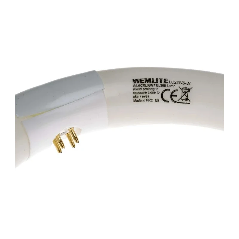 RS PRO 22 W Fly Killer Light, 210 mm Diameter, Round Shatterproof Glass, G10Q Socket 548-195