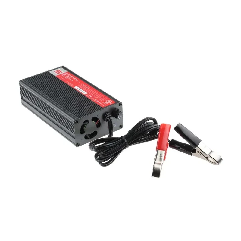 RS PRO Battery Charger for 24V Lead Acid 4 A with Schuko, UK Plug, 3-Stage Automatic Protection 549-271