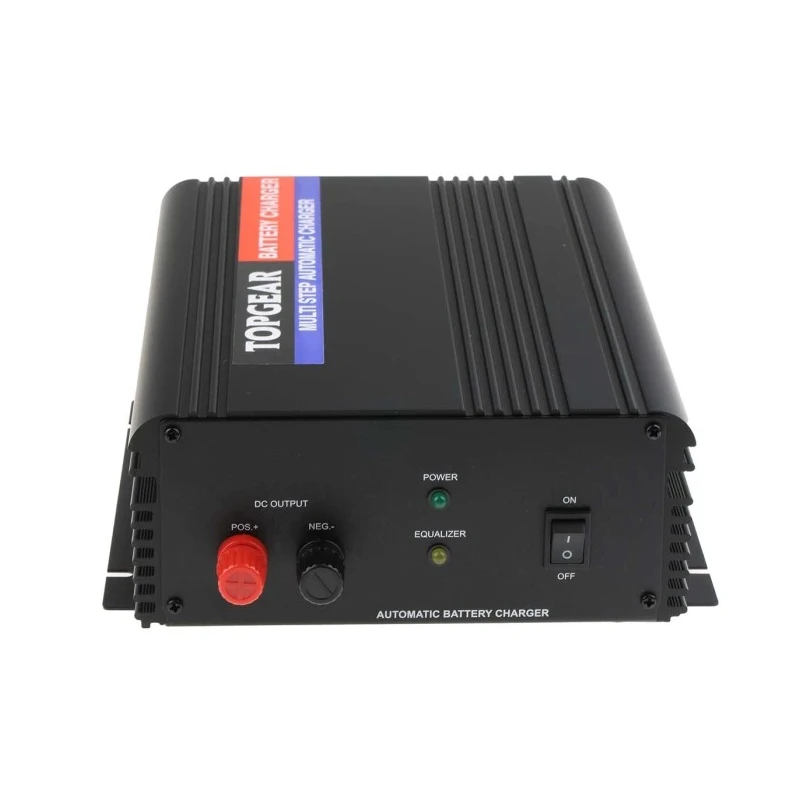 RS PRO 12V Lead Acid Battery Charger 25A 375W EU Plug 3 Stage RS PRO 549-306