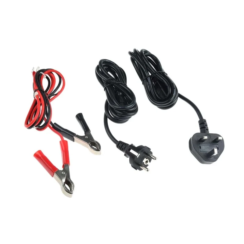 RS PRO 12V Lead Acid Battery Charger 25A 375W EU Plug 3 Stage RS PRO 549-306