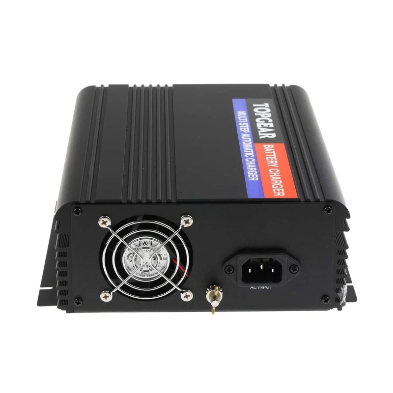 RS PRO 12V Lead Acid Battery Charger 25A 375W EU Plug 3 Stage RS PRO 549-306