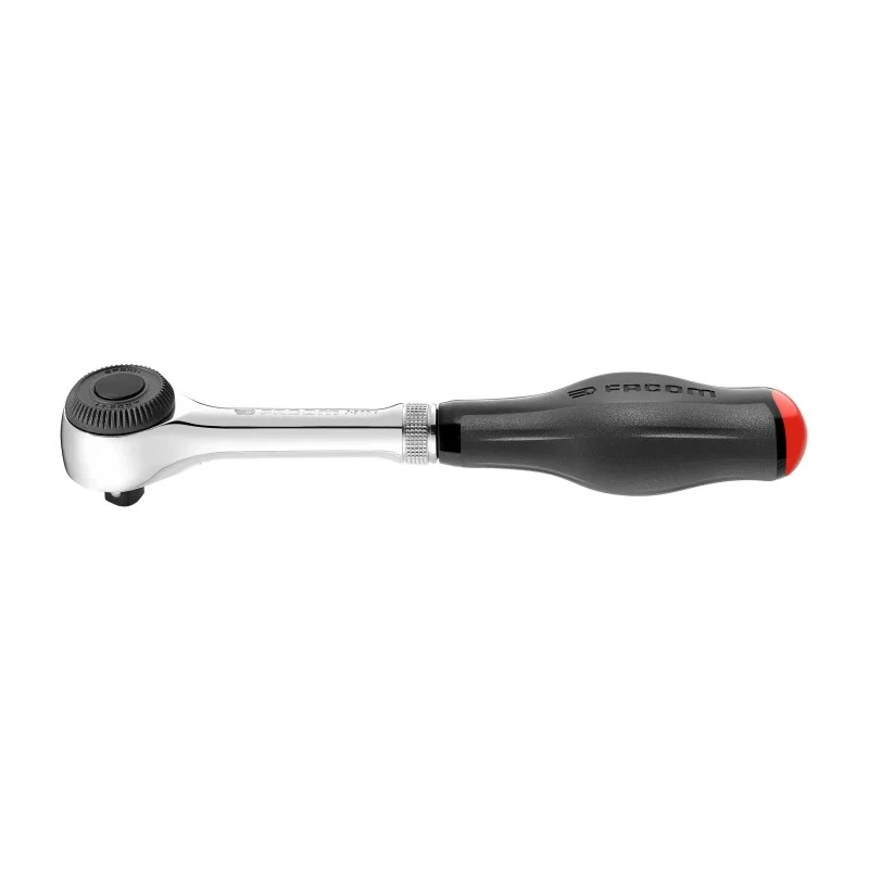 Facom 3/8 in Ratchet with Bi-Material Elastomer Handle, 233mm Overall J.360