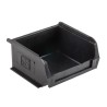 RS PRO Conductive Plastic ESD Bin 90mm Length 100mm Width 50mm Height Black 550-319