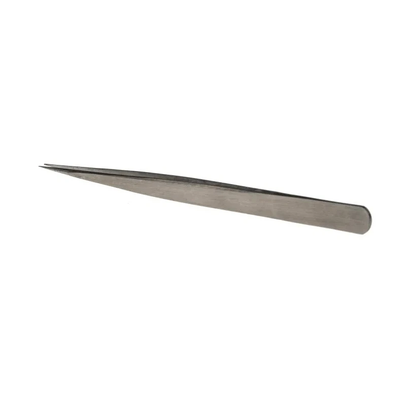 RS PRO 140mm Stainless Steel Straight Extra Fine Needle Tweezer 549-628