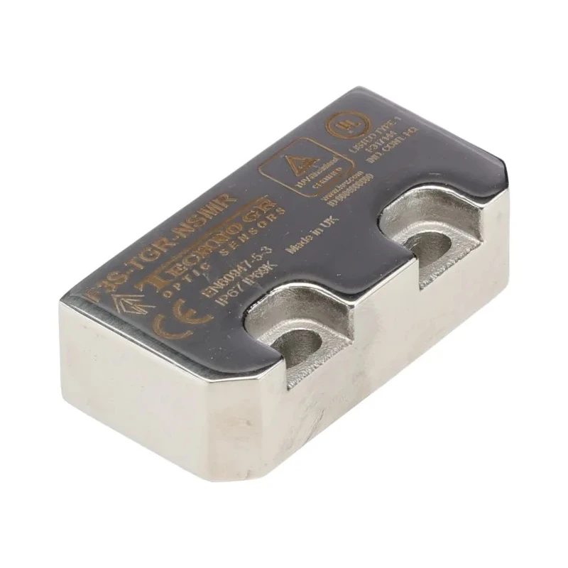 Omron Magnetic Non-Contact Safety Switch Stainless Steel Housing 24V DC 2 NC NO 2m Cable F3S-TGR-N