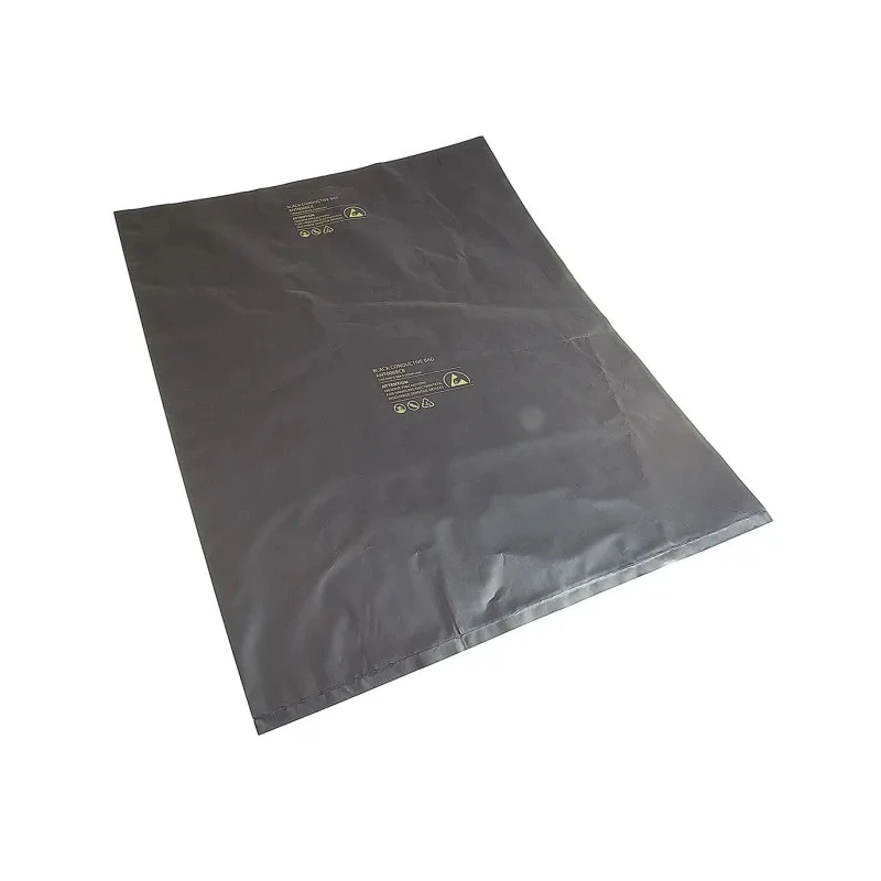 RS PRO Black Conductive ESD-Safe Bag 508mm(W) x 406mm Heat Seal 10 Per Pack 550-117