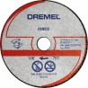 Dremel Reinforced Abrasive Cutting Disc 77 mm Diameter x 5 mm Thickness, Grit 3 DSM510