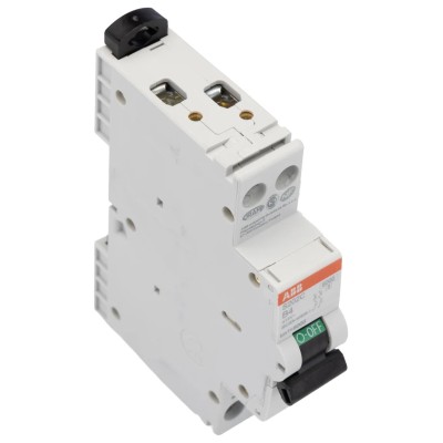 ABB S200C Miniature Circuit Breaker, 2-Pole, 4A, Type B Tripping, 415V AC, 6kA Breaking Capacity 2CDS252280R0045
