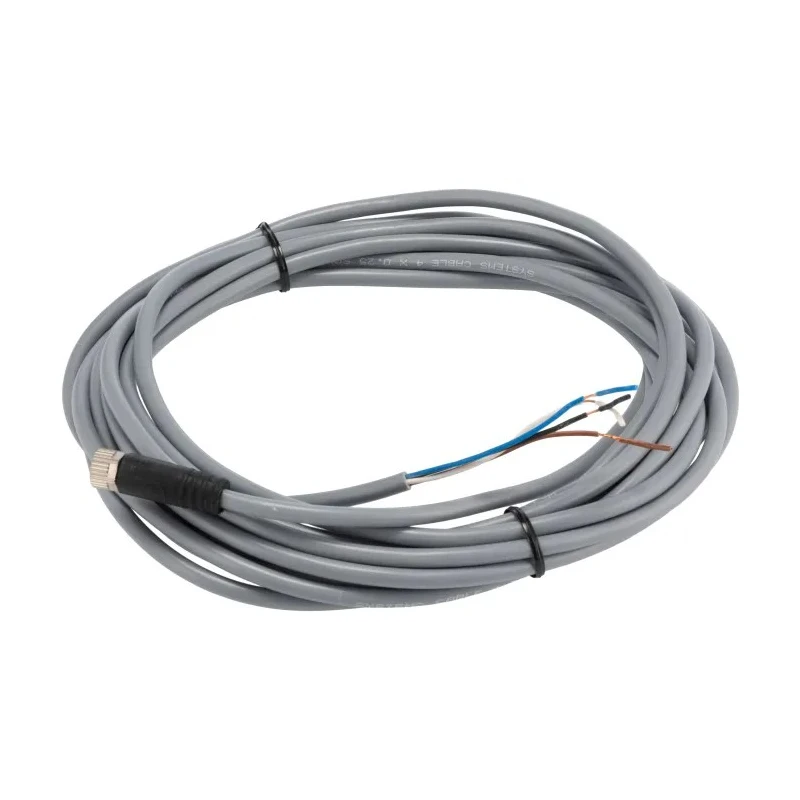 RS PRO Female 4 Way Straight to Unterminated Free End Sensor Actuator Cable 5 m 30V Polyurethane Jacket 212-1700