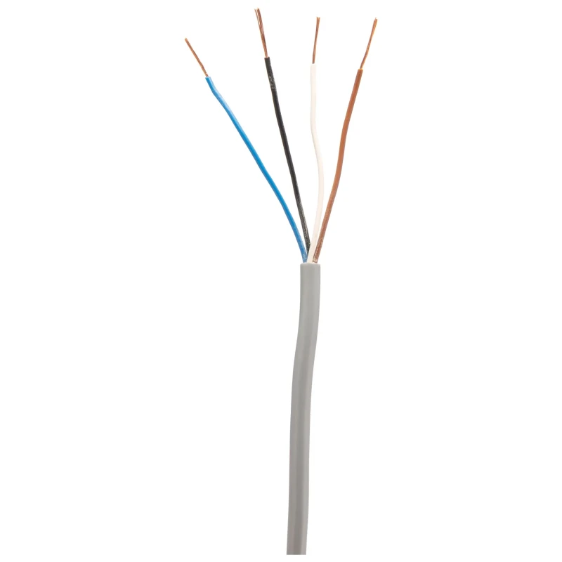 RS PRO Female 4 Way Straight to Unterminated Free End Sensor Actuator Cable 5 m 30V Polyurethane Jacket 212-1700