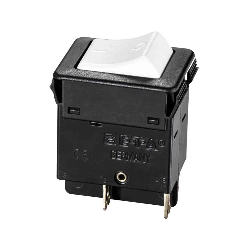 ETA Thermal Circuit Breaker 15A Current Rating 2-Pole Snap-in Mount 3130-F120-P7T1-W02Q-15A