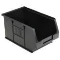 RS PRO Conductive Plastic ESD Bin 150 mm Length 240 mm Width 130 mm Height Black 550-331