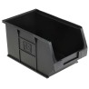 RS PRO Conductive Plastic ESD Bin 150 mm Length 240 mm Width 130 mm Height Black 550-331