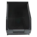 RS PRO Conductive Plastic ESD Bin 150 mm Length 240 mm Width 130 mm Height Black 550-331