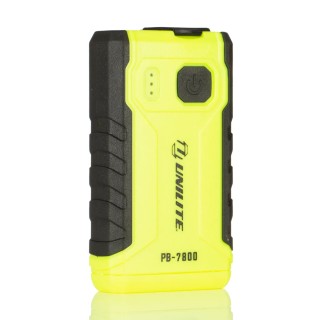 Unilite Industrial Magnetic Power Bank Portable Charger Lithium-ion Battery 7.8 Ah 12V 5V 9V with Flashlight PB-7800