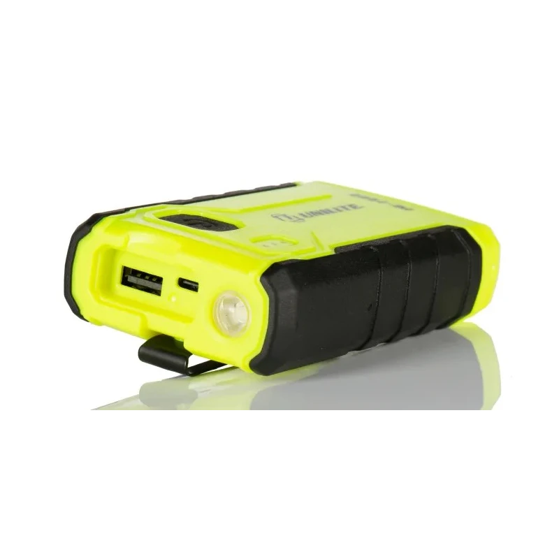 Unilite Industrial Magnetic Power Bank Portable Charger Lithium-ion Battery 7.8 Ah 12V 5V 9V with Flashlight PB-7800