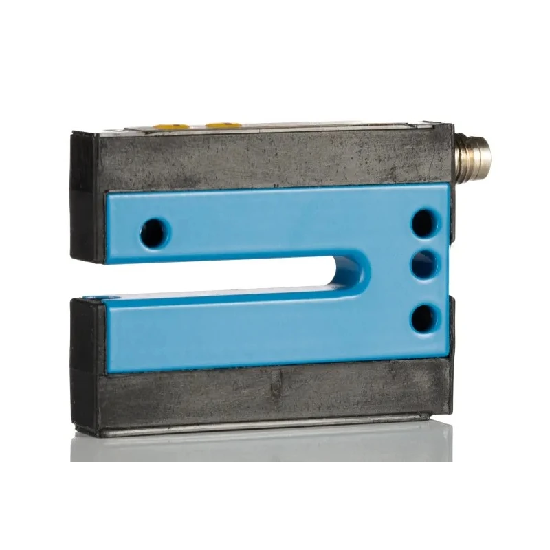 SICK Fork Sensor Photoelectric Sensor, Fork Sensor, 5 mm Detection Range, NPN/PNP Output, IP65 Metal Housing 