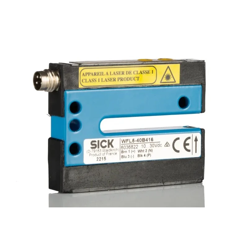 SICK Fork Sensor Photoelectric Sensor, Fork Sensor, 5 mm Detection Range, NPN/PNP Output, IP65 Metal Housing 
