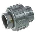 Georg Fischer Plastic Pipe Fitting Straight Push-in Union 1/2 in 721511106