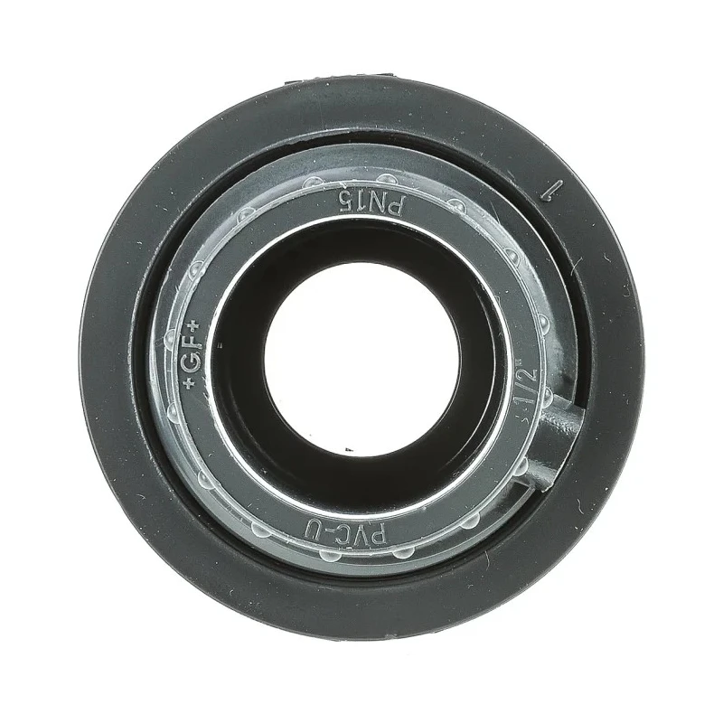 Georg Fischer Plastic Pipe Fitting Straight Push-in Union 1/2 in 721511106