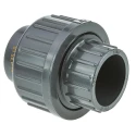 Georg Fischer Plastic Pipe Fitting Straight Push-in Union 1/2 in 721511106