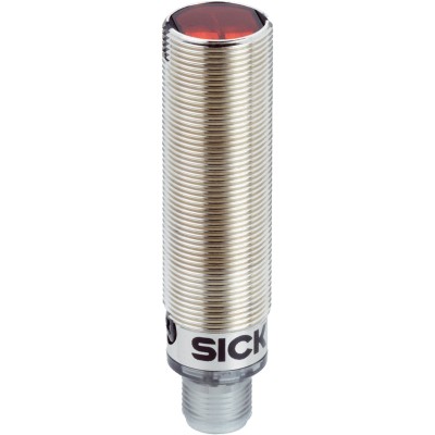 SICK Through Beam Photoelectric Sensor Barrel Style, 0 to 15 m Detection Range, PNP Output, IP67 Protection GRSE18-P2422