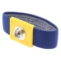 RS PRO ESD Grounding Wrist Strap Reusable, Patented Crocheted Design, Jewellery Quality Stainless Steel 552-882