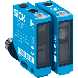 SICK Through Beam Photoelectric Sensor Block Sensor 0 to 80 m Detection Range PNP Output IP69K IP67 WS/WE12L-2P431