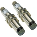 SICK Through Beam Photoelectric Sensor, Barrel Style, 0 to 60 m Detection Range, PNP Output, IP67 Metal Housing, VSE18L-4P324