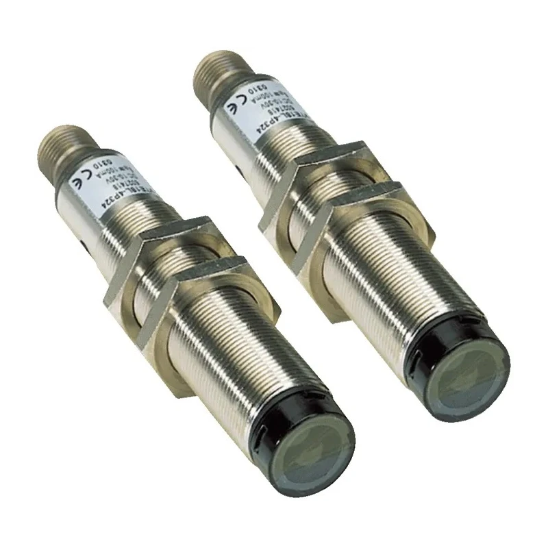 SICK Through Beam Photoelectric Sensor, Barrel Style, 0 to 60 m Detection Range, PNP Output, IP67 Metal Housing, VSE18L-4P324