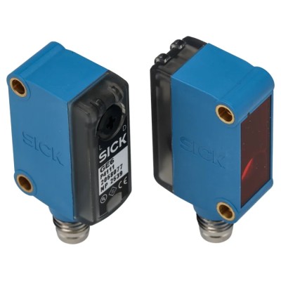 SICK Through Beam Photoelectric Sensor Block 0 to 15 m Detection Range PNP Output IP67 GSE6-P4112