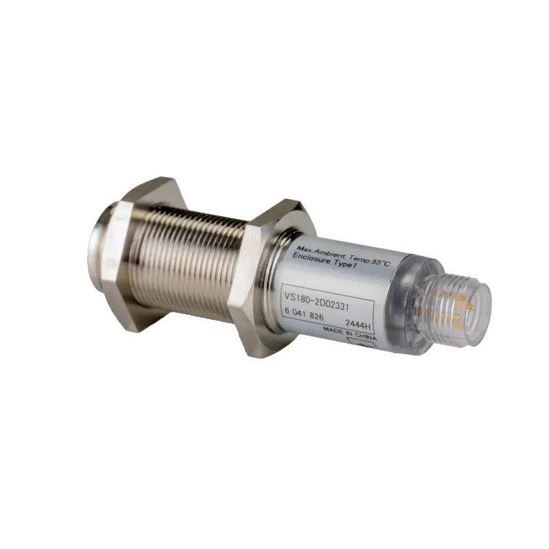 SICK Through Beam Photoelectric Sensor Barrel Style, Detection Range 0 to 28 m, PNP Output, IP67 Metal Housing VSE180-2P42432