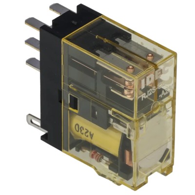 Idec Power Relay DPDT 230V AC Coil Voltage 8A Switching Current RJ2S-CL-A230