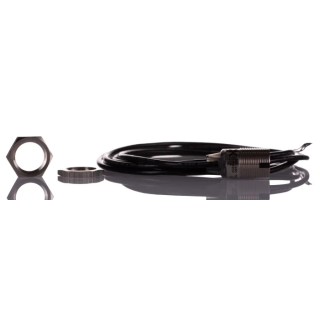 SICK Energetic Photoelectric Barrel Sensor, Detection Range 3 mm to 115 mm, PNP Output, IP67, Nickel Plated GRTE18S-P1312