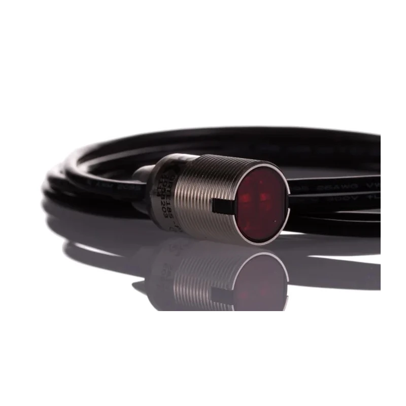 SICK Energetic Photoelectric Barrel Sensor, Detection Range 3 mm to 115 mm, PNP Output, IP67, Nickel Plated GRTE18S-P1312