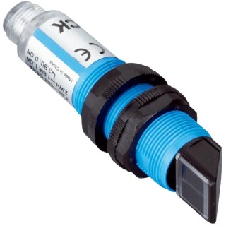 SICK Energetic Photoelectric Sensor Barrel Sensor 1 mm to 450 mm Detection Range PNP Output IP67 VTE180-2F32449