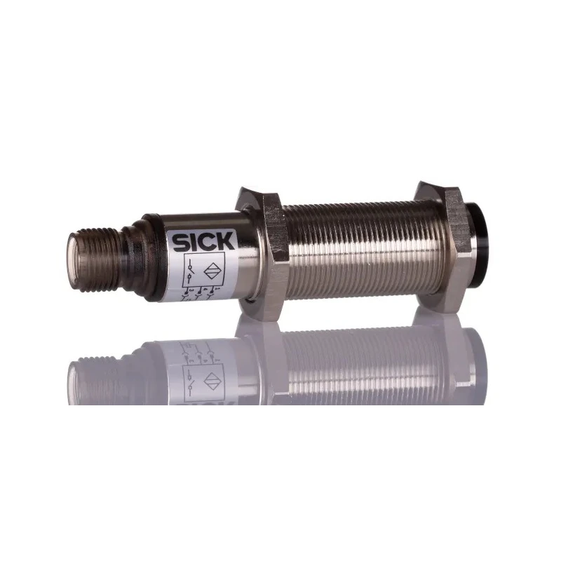 SICK Energetic Photoelectric Sensor, Barrel Style, Detection Range 5 mm to 400 mm, PNP Output, IP67 Protection VTE18-3F4140