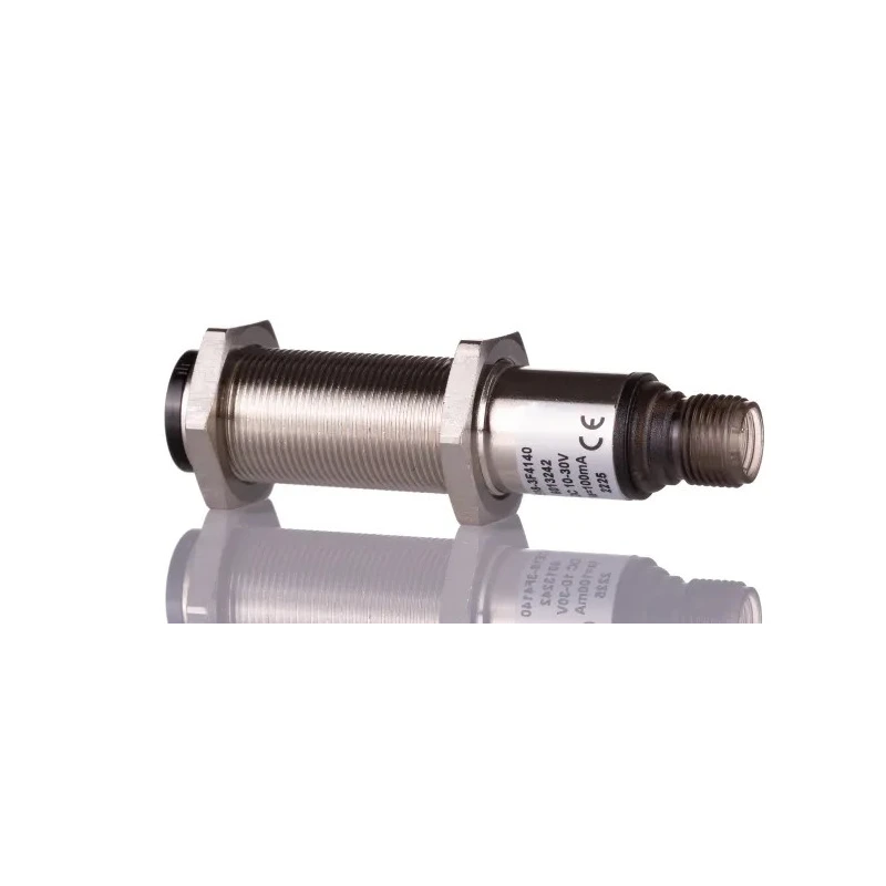 SICK Energetic Photoelectric Sensor, Barrel Style, Detection Range 5 mm to 400 mm, PNP Output, IP67 Protection VTE18-3F4140